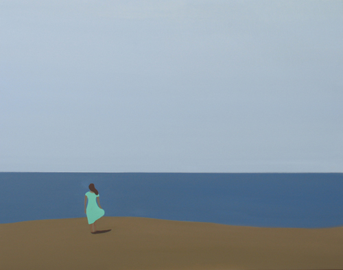 Girl by the sea